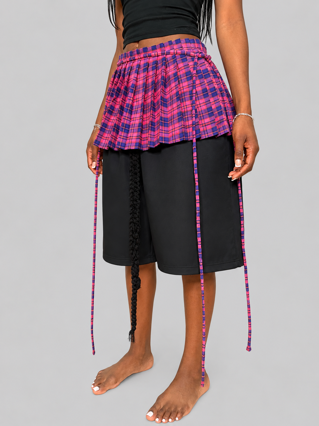 MINI WRAP SKIRT
