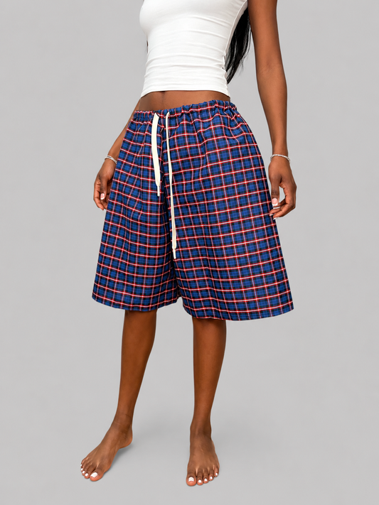 THE BOXY CHECK JORT