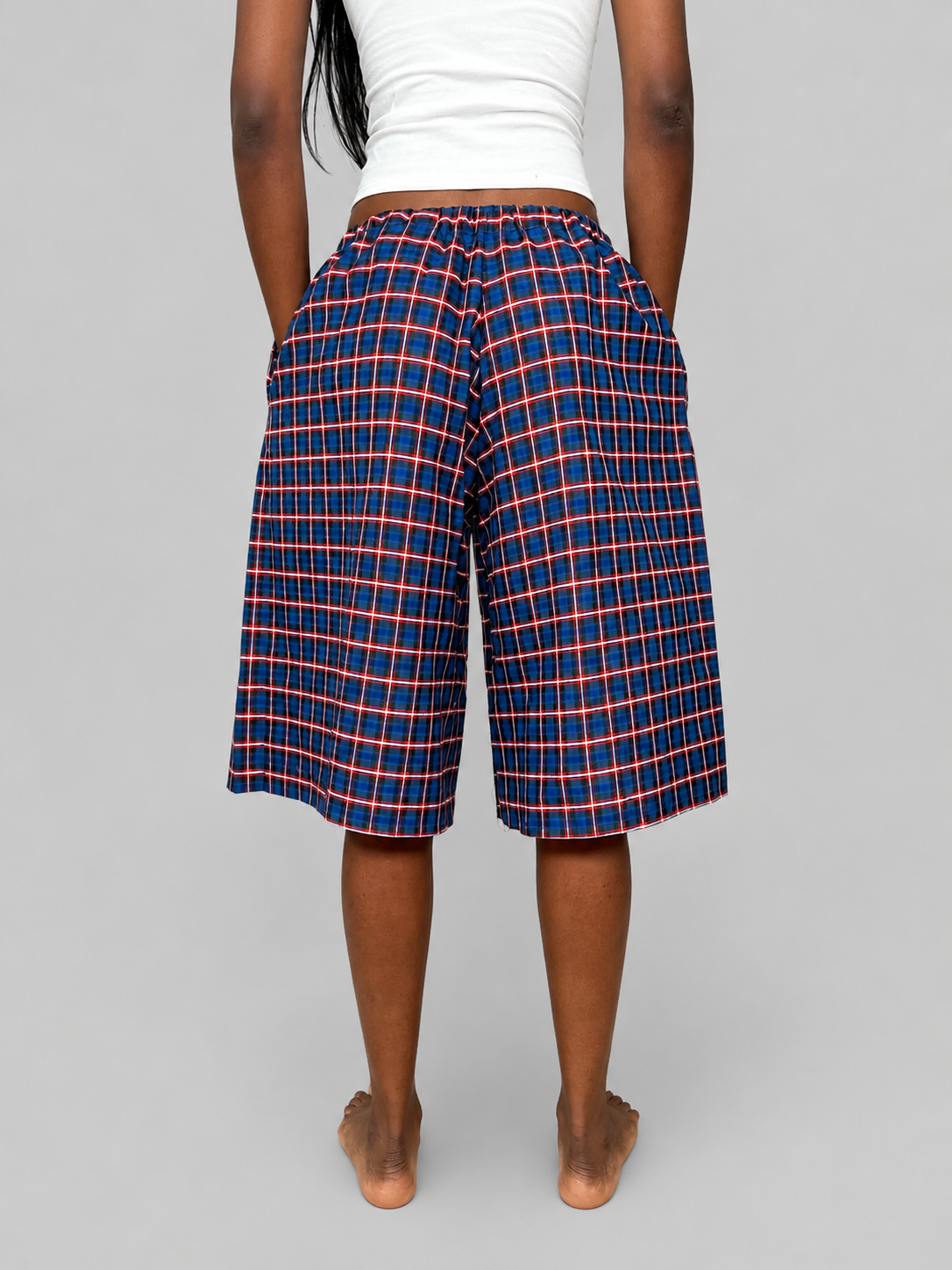 THE BOXY CHECK JORT