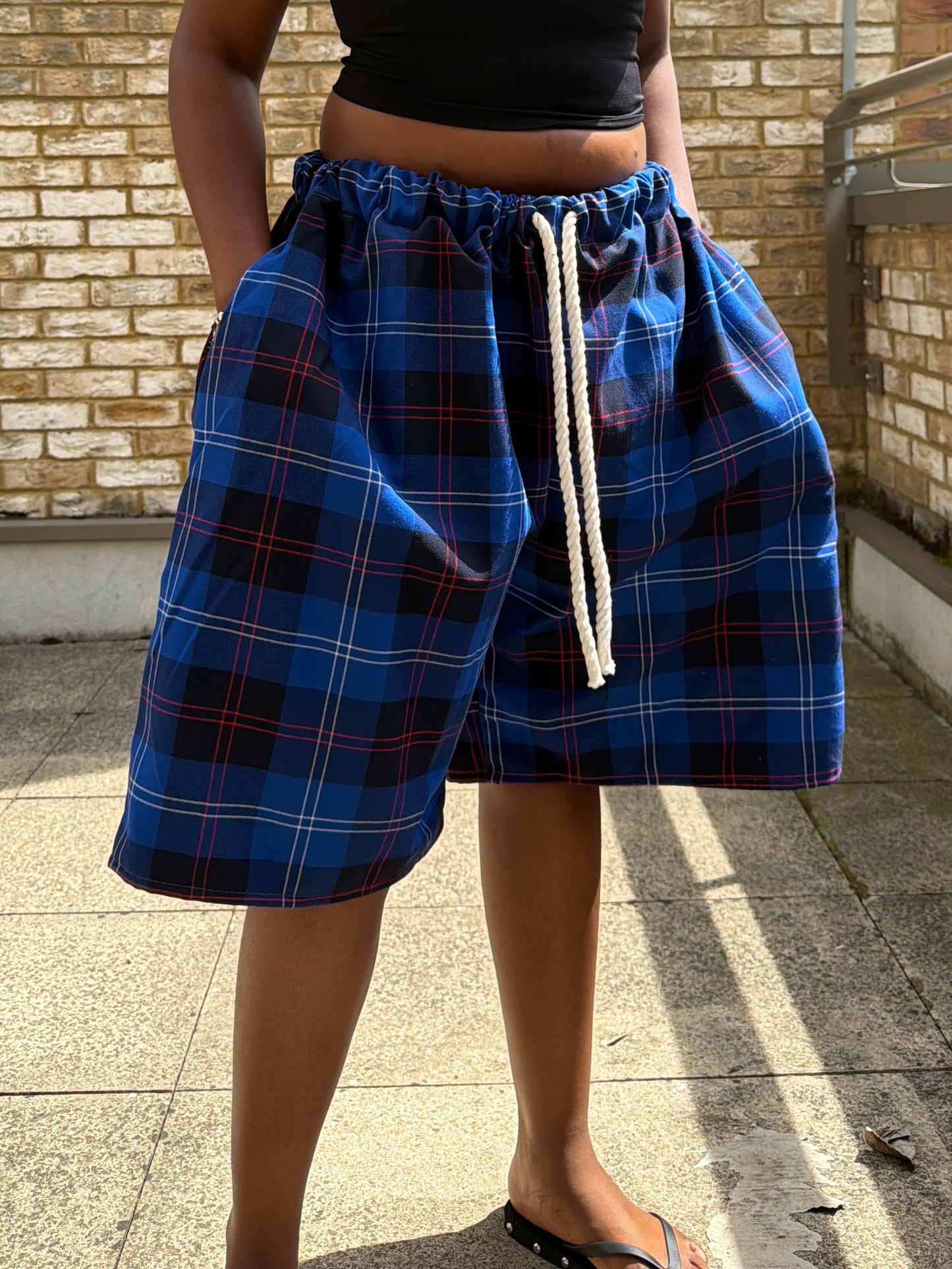 BLUE MONARCH JORTS