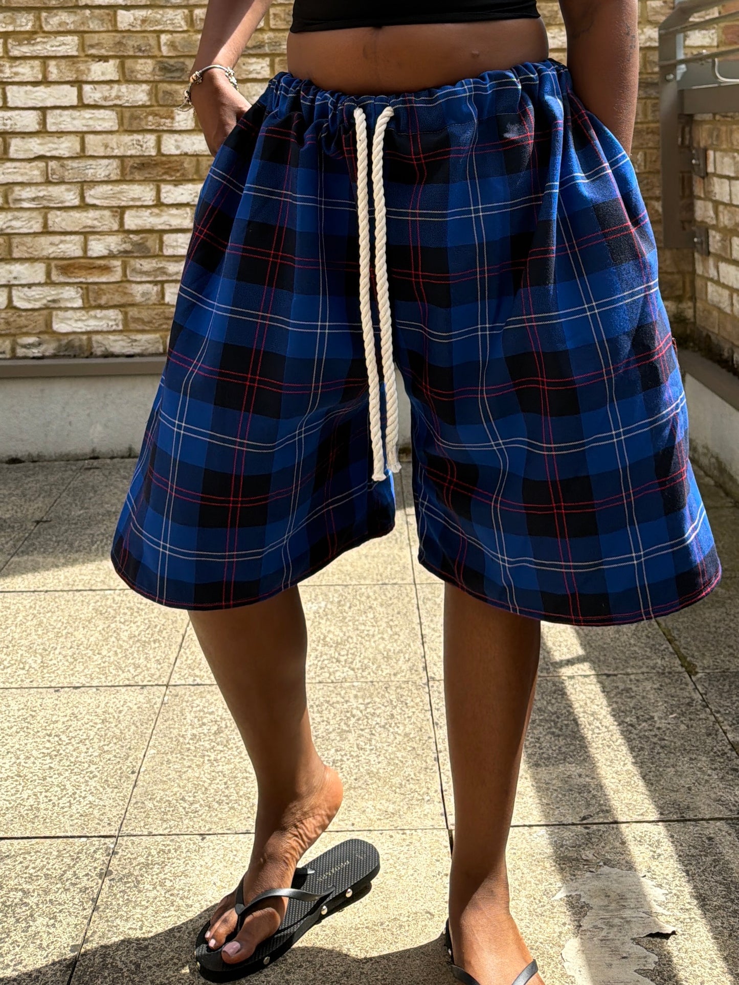 BLUE MONARCH JORTS