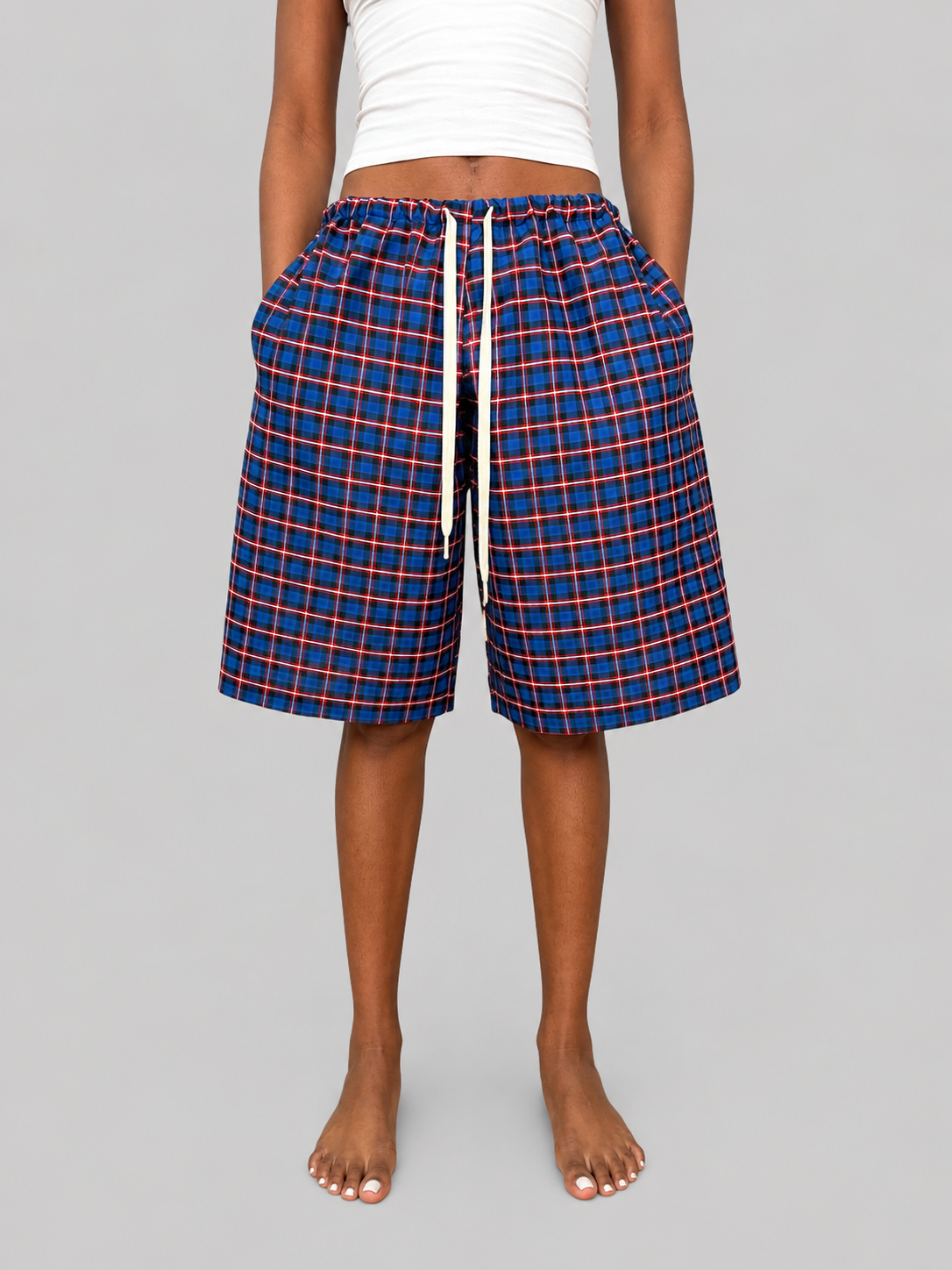 THE BOXY CHECK JORT