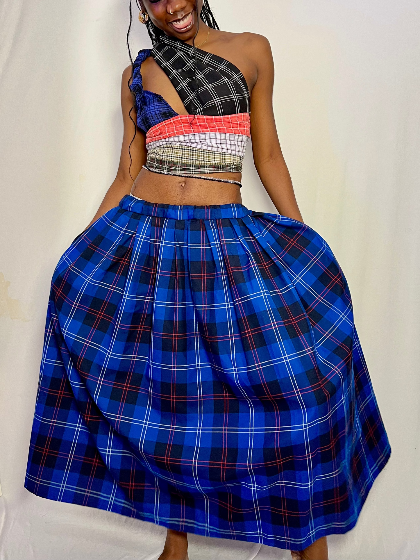 The Blue Monarch Maxi Skirt