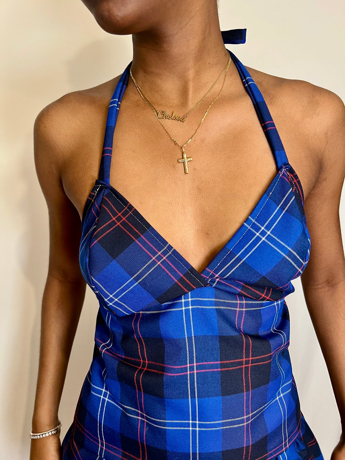 The Blue Monarch Top